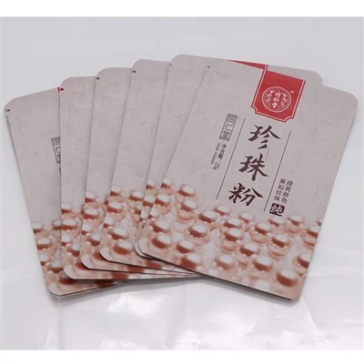 Túi giấy nhôm ba mặt đựng bột ngọc trai