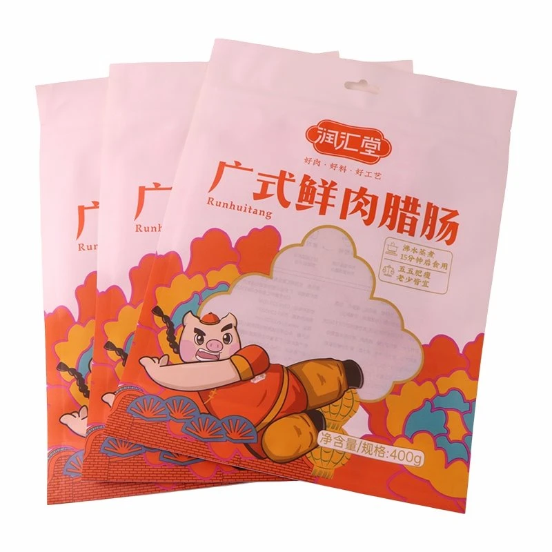 Window Gift Food Zipper Bags